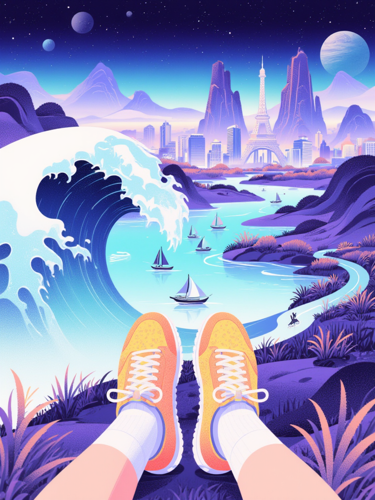 Flat Illustration,Girl,Style Boost,LoRA,FLUX.1